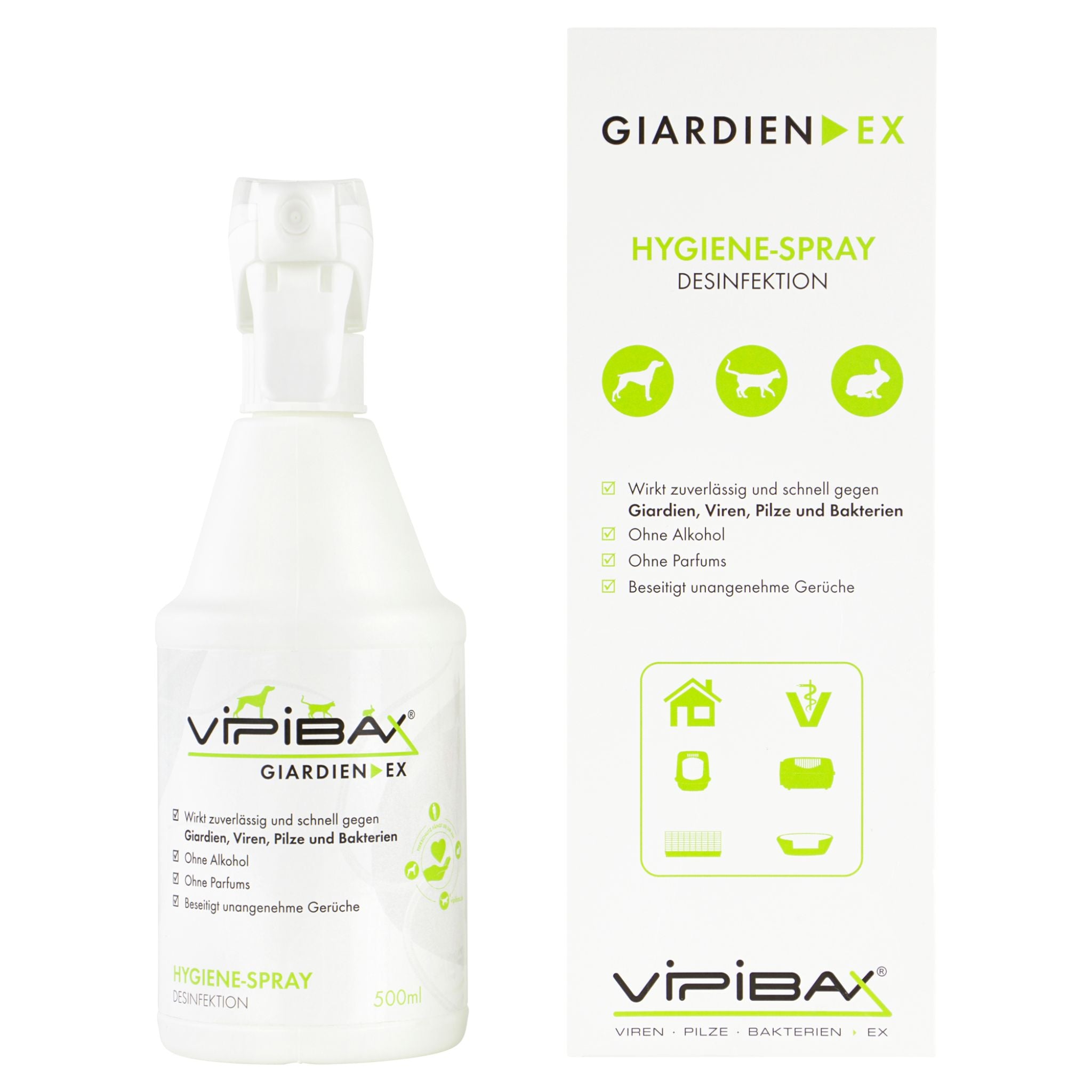 ViPiBaX Giardien EX® Hygiene-Spray 500ml