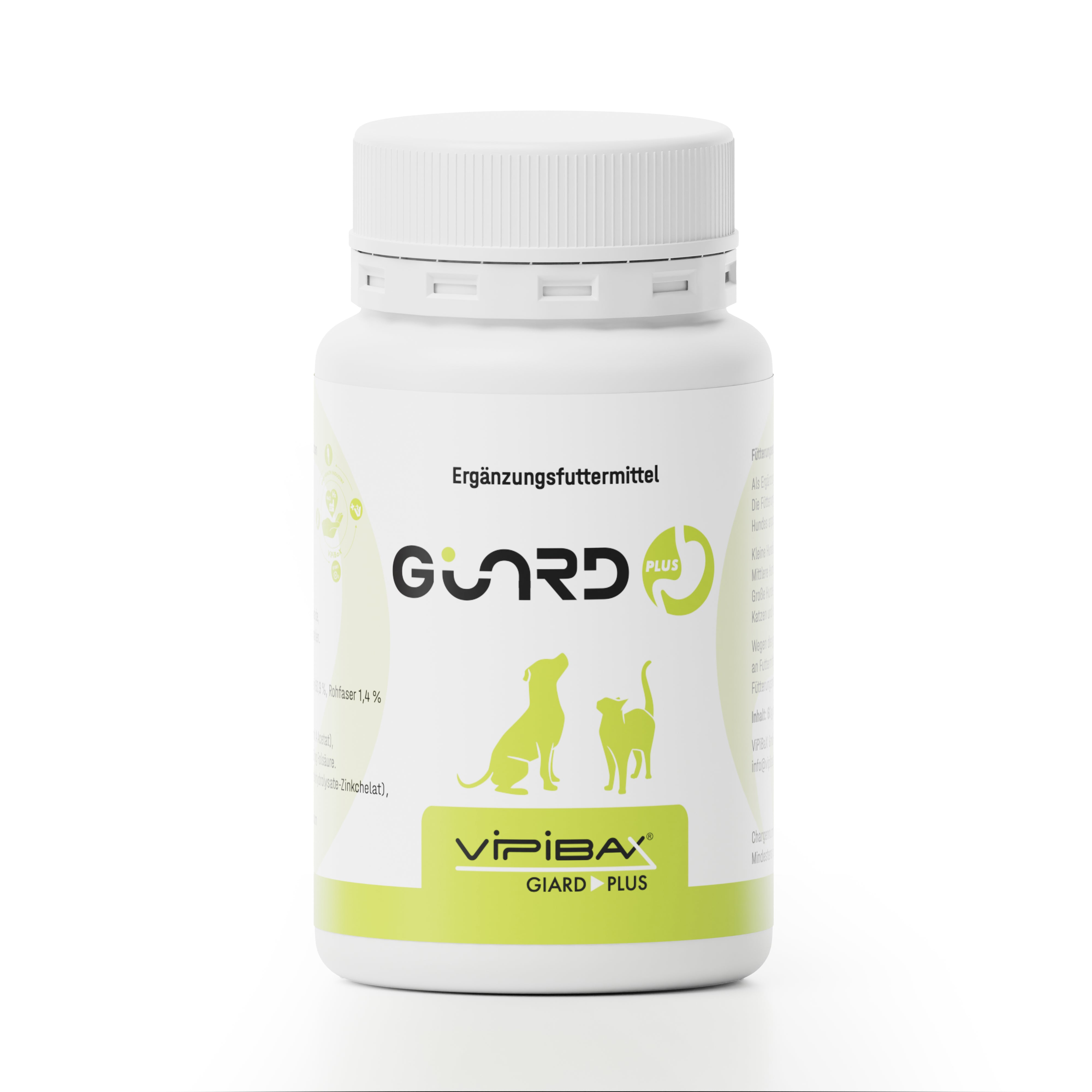 Giard Plus Ergänzungsfutter bei Giardienbefall – für Hunden & Katzen 60g