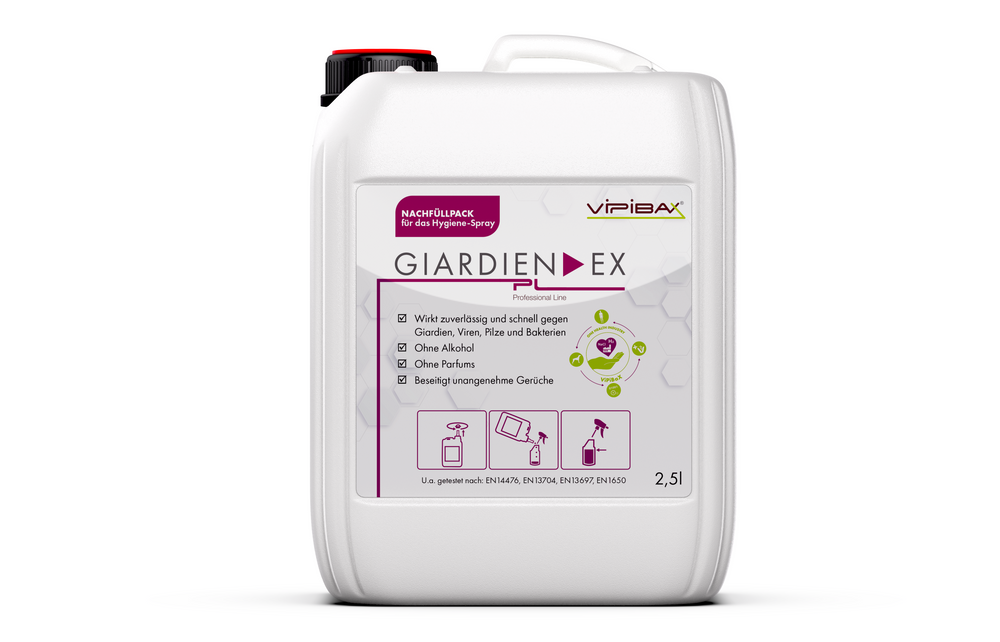 ViPiBaX Giardien EX Nachfüllpack Professional Line 2,5 l mit Etikett