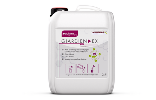ViPiBaX Giardien EX Nachfüllpack Professional Line 2,5 l mit Etikett