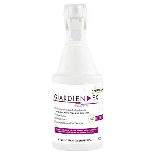 ViPiBaX Giardien EX Hygiene-Spray Professional Line 500 ml mit Etikett