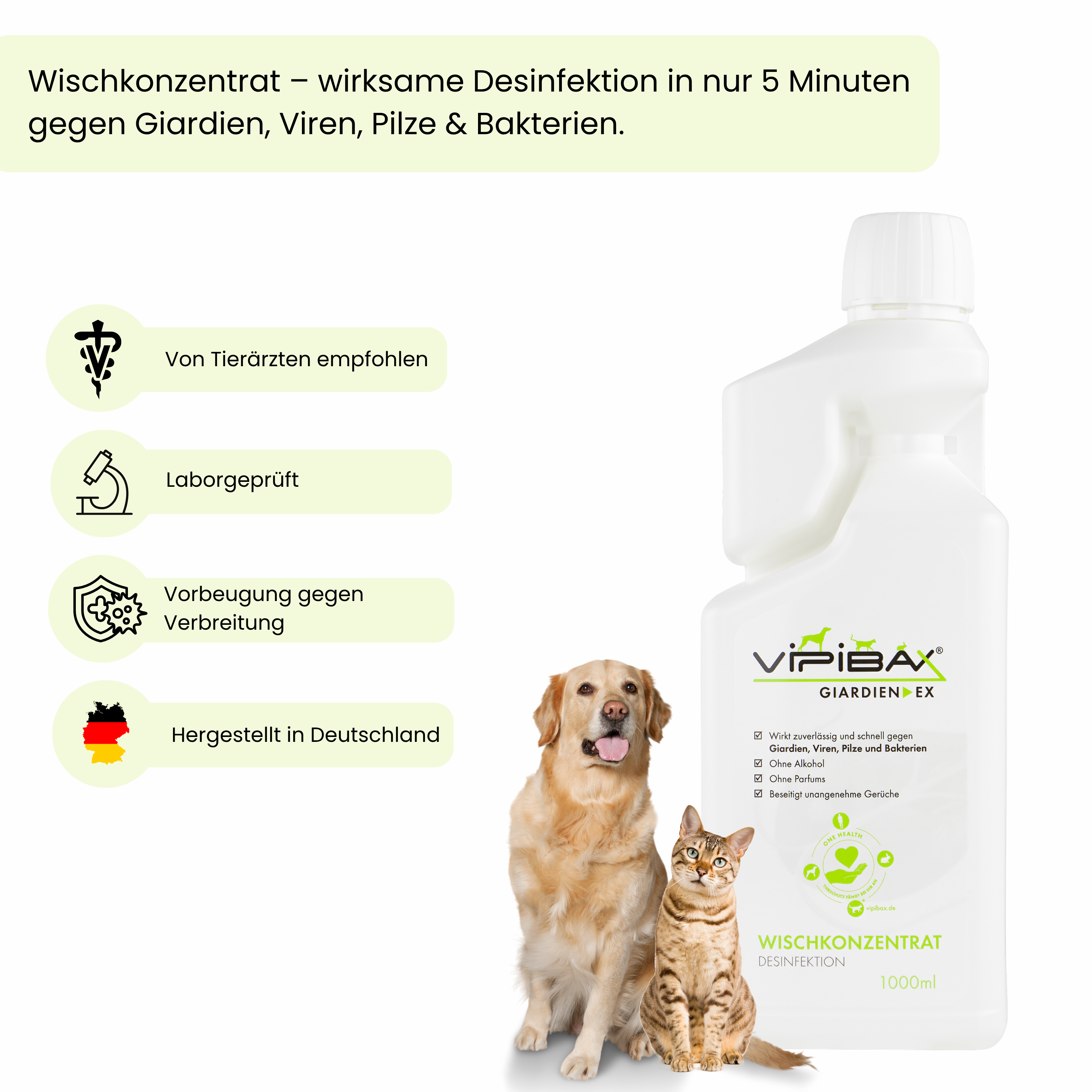 ViPiBaX Giardien EX® Wischkonzentrat