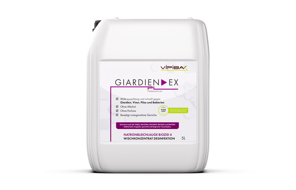 ViPiBaX Giardien EX Wischkonzentrat Professional Line, Kanister mit Etikett
