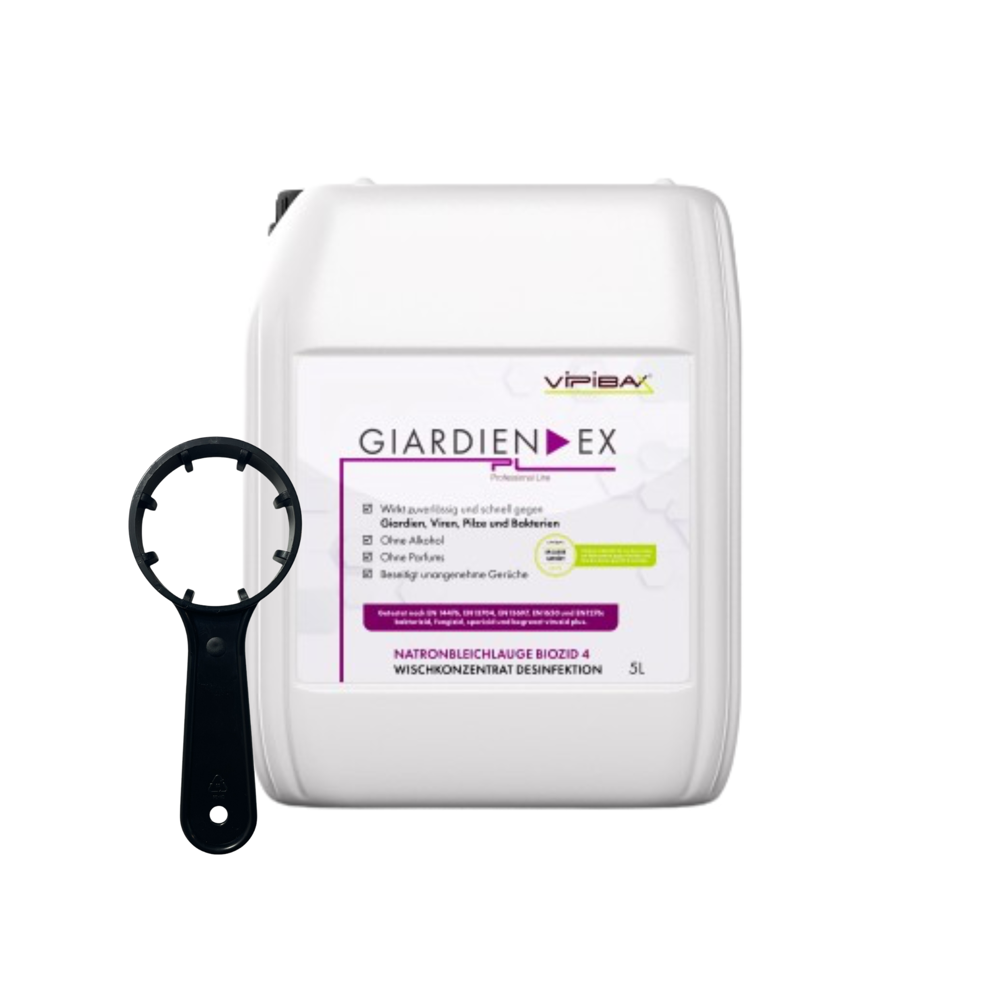 Kanisterschlüssel für Wischkonzentrat Professional Line 5l