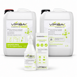 ViPiBaX Hygiene-Komplettset: Hygiene-Spray 500 ml, Nachfüllpack 2,5 l und Wischkonzentrat 2,5 l